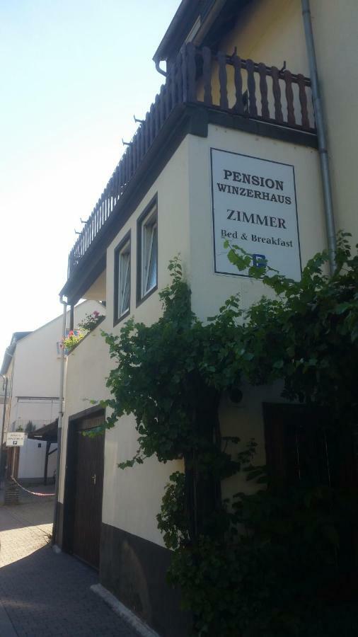 Hotel Pension Winzerhaus Бахарах Экстерьер фото